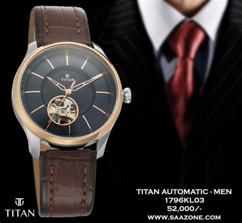 Titan Automatic for Men 1796KL03 – saazone.